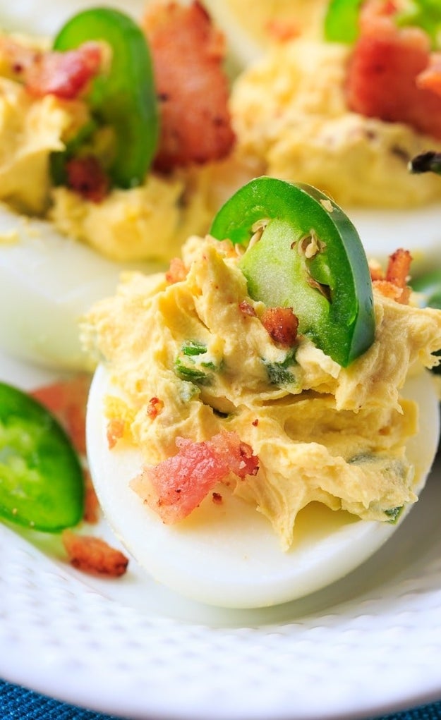 Jalapeño Popper Deviled Eggs