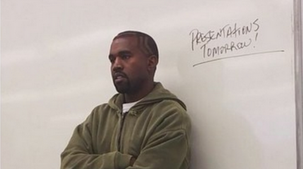 Did you attend Los Angeles Trade Technical College and sign up for Kanye West's course on fashion? Does he smile in person?!?!?!