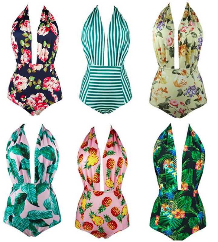This 25 High Waisted One Piece Swimsuit Seriously Fits Everyone Like A Total Dream