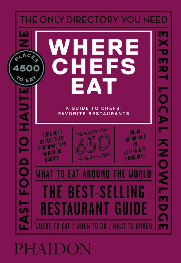 For more top tips, check out Where Chefs Eat (3rd Edition) Where Chefs Eat edited by Joe Warwick and published by Phaidon