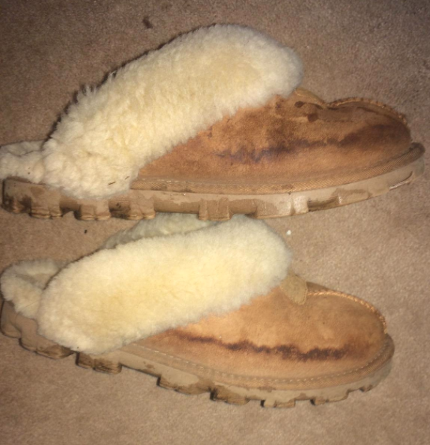 clean uggs slippers