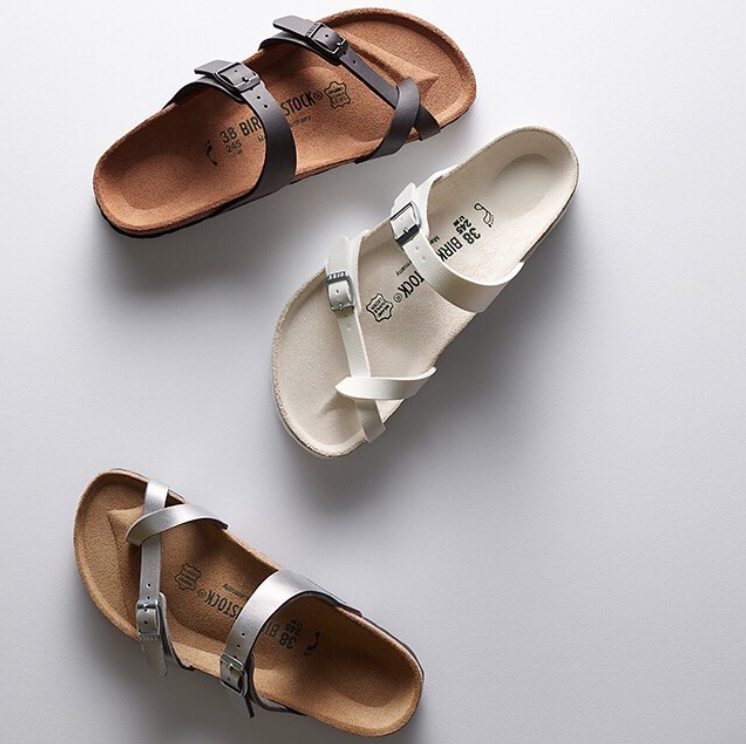 Tan Leather-Look Strappy Footbed Sandals | New Look