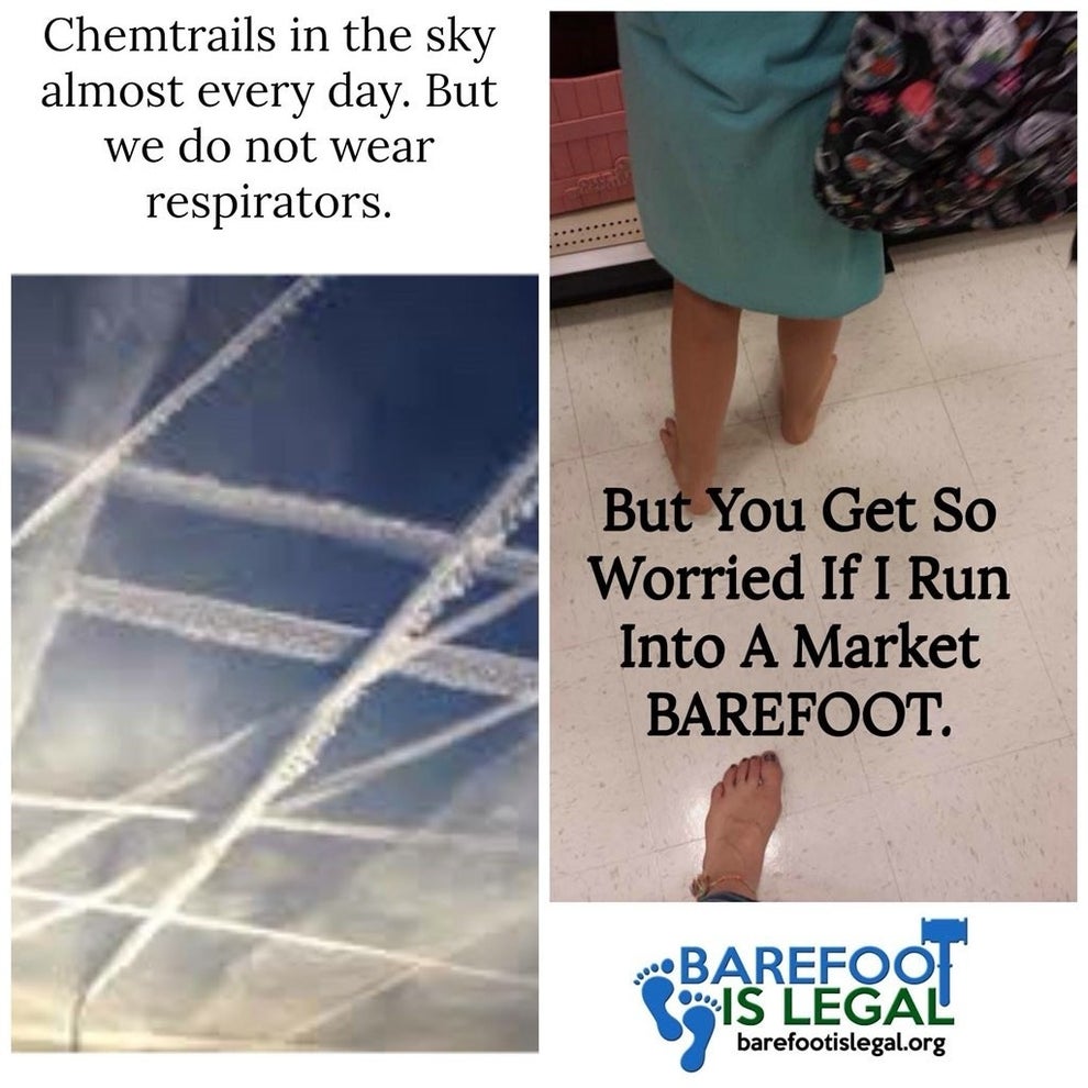 A Growing Facebook Group Advocates For People Being Barefoot In Public