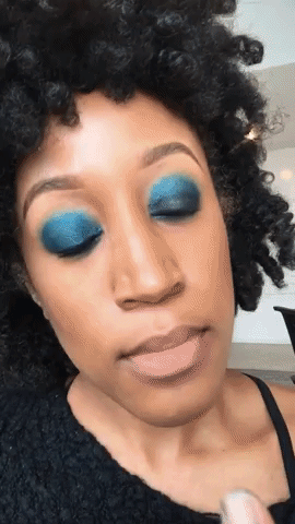 Like most cream eye shadows, ColorFix dries pretty quickly, so it's important to (1) start off with a tiny amount of product and then gradually add more, especially if you're using it for the first time, and (2) SMUDGE FOR YOUR LIFE! If you're using your fingers, then try to designate one or two fingers to heavy application and one or two others to smudging. That way you can control the layering. Worst case scenario, the product comes off easily with basic makeup remover (even though it really does last up to 24 hours!), so feel free to correct and adjust as you go along.Get ColorFix Glaze in "Rebel" at Danessa Myricks Beauty for $18.