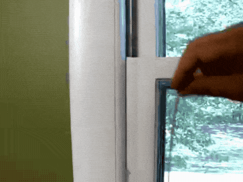 Caulking cord will also keep the heat in, and the cold air and noise out. Get 90 feet of cord from Amazon for $10.50.