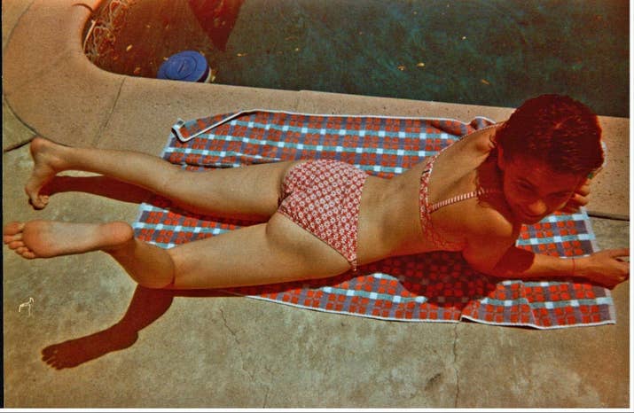 A photo Kricfalusi took of Byrd poolside in 1998 at age 17