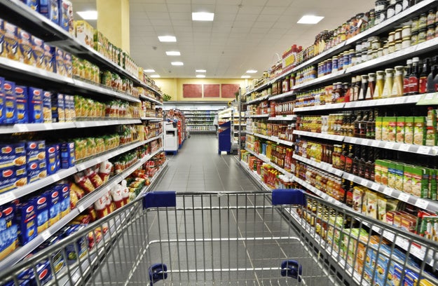 Look at the top and bottom shelves at the grocery store — the eye-level ones stock the priciest stuff.