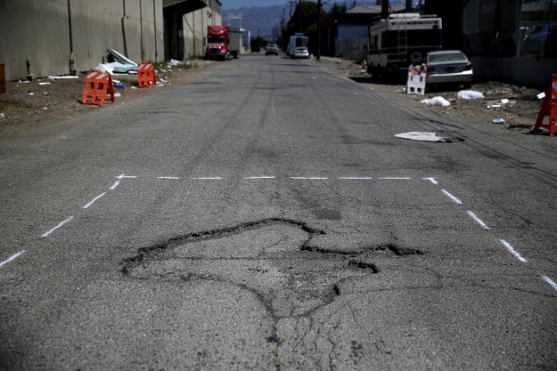 In case you were not aware, pouring cereal into potholes is kind of a thing.