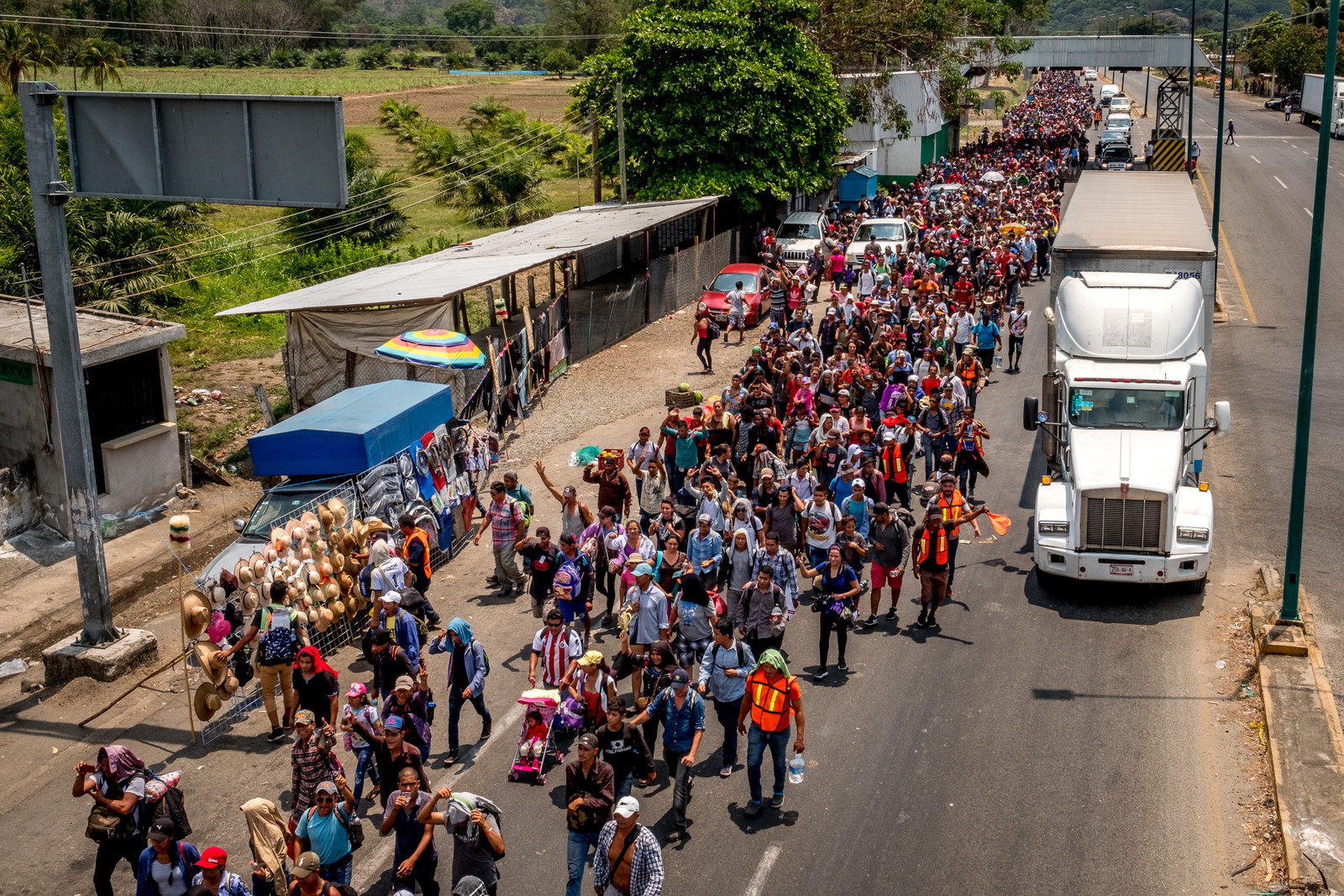 A Huge Caravan Of Central Americans Is Headed For The US And No