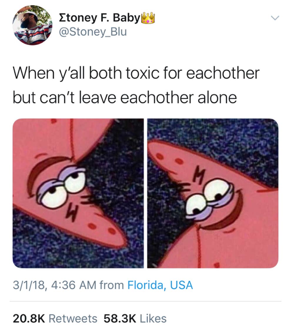 I M Laughing So Hard At The Ways People Are Using This Picture Of Patrick Star To Make A New Meme