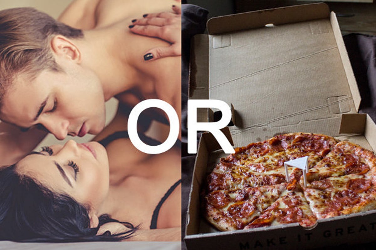 Can You Choose Between Sex And Cheese?