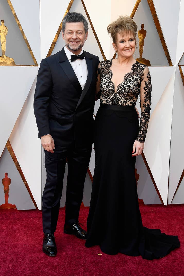 Andy Serkis and Lorraine Ashbourne