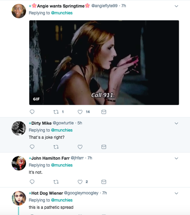 Well regardless, people on Twitter saw the photo of this barbecue situation and had a fucking heart attack.