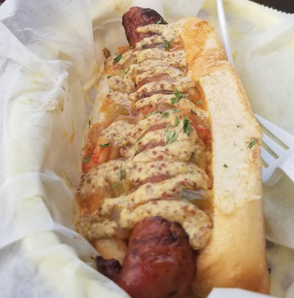 Louisiana – Crawfish Étouffée Dog from Dat Dog