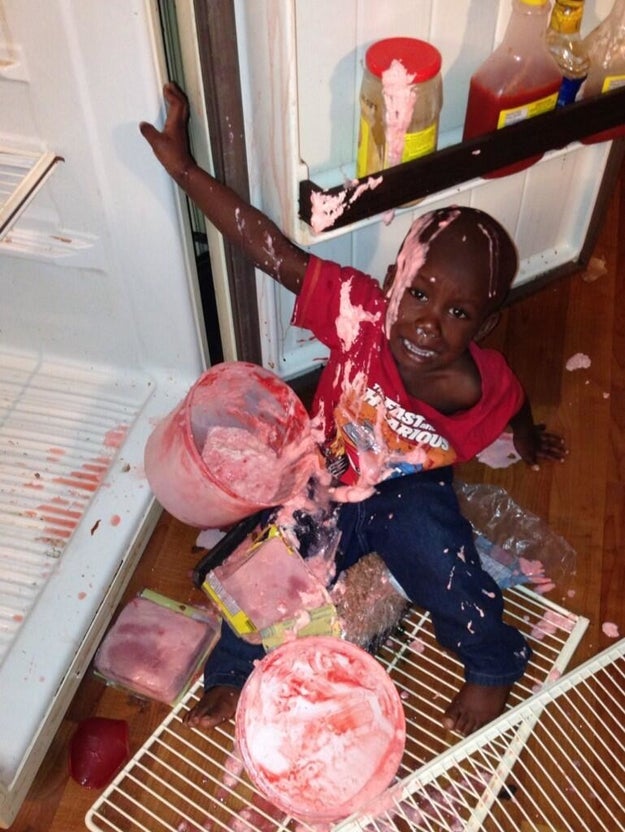 This kid who just wanted ice cream: