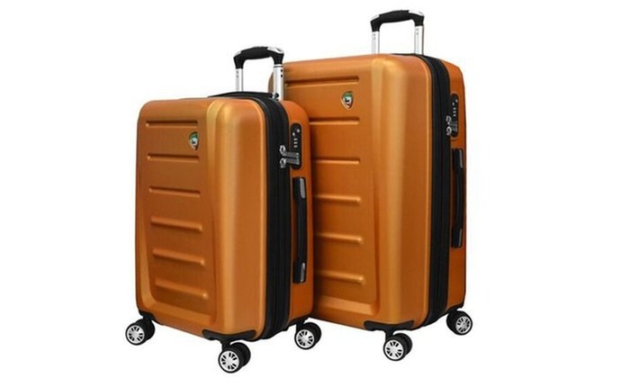 Orange Lively Marble Pattern Traveler Lightweight Rotating Luggage Cover Can Carry With You Can Expand Travel Bag Trolley Rolling Luggage Cover