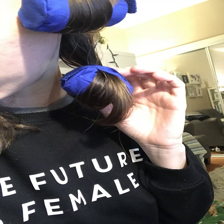 Here's What Using The Famous Sleep Styler From "Shark Tank" Is Like IRL