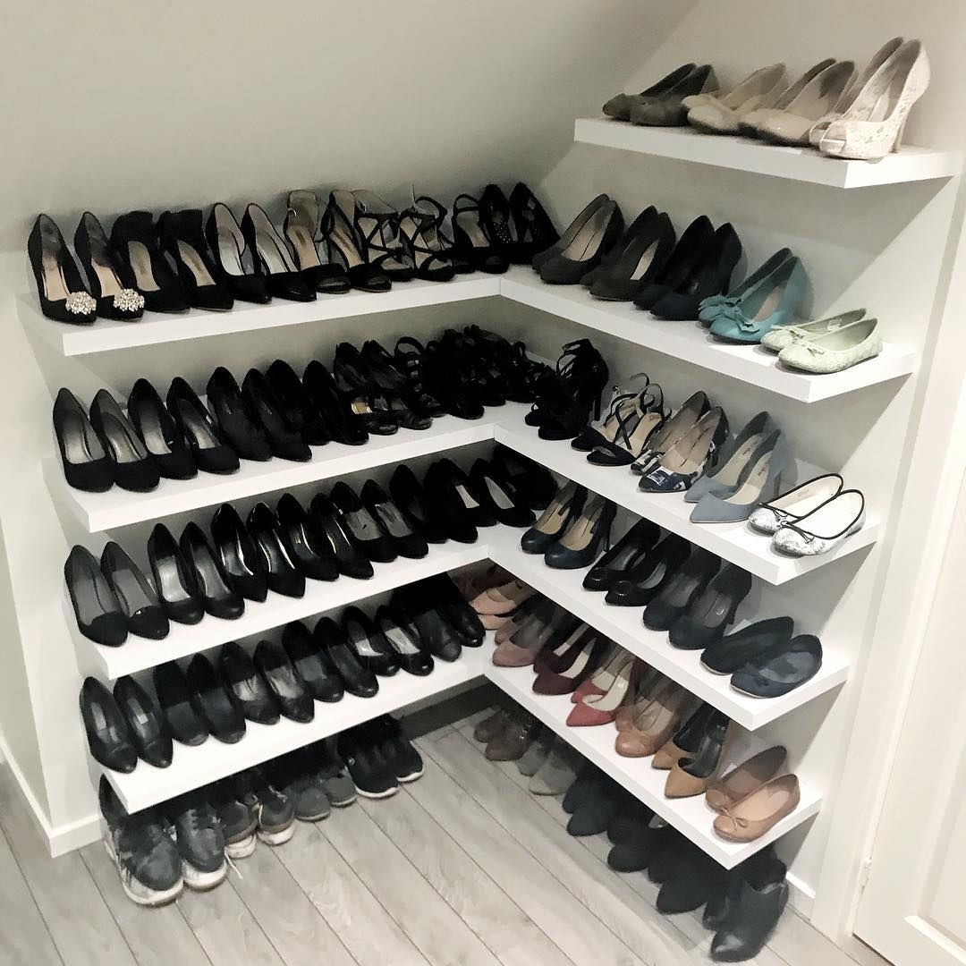 Brillantes ideas para ordenar todos tus zapatos