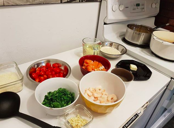 You don't prep your ingredients before you start cooking.