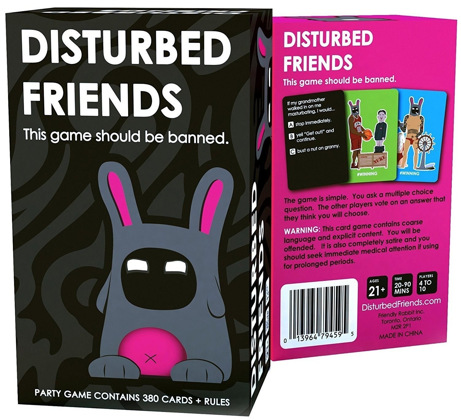 It's great for up to 10 players!Promising review: "Holy wow! This game did not disappoint!!! I have some extremely dark humored friends and they absolutely loved this game! If you have dark humored friends that you can’t take anywhere then this is the game for them!" —MEGANGet it Amazon for $25.