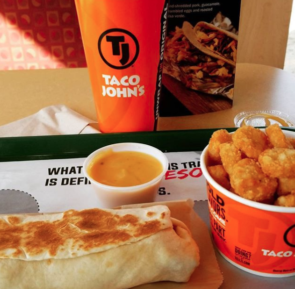 South Dakota – Chicken Grilled Burrito from Taco John's