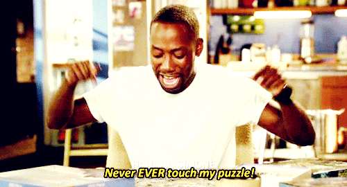It's easy to get wrapped up in your life as a couple when you move in together, and TBH, sometimes I just want to gaze at my boyfriend all night while he does mundane things like scroll through Instagram. But make sure you don't lose yourself in the process. If puzzles are your passion, don't pack them away just because you're afraid they'll take up space, and if you have a hobby like photography, don't stop just because you feel like you should be next to your S.O at all times. Stay true to what makes you happy.