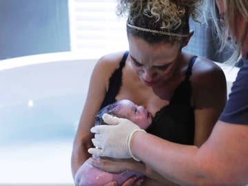 A Mom Realizes Her Baby Has Down Syndrome During This Water Birth And The Images Will Warm Your Heart