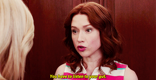 "ALWAYS trust your gut. Our emotional spectrum and intelligence as humans has evolved just as much as our physicality, and that feeling of your stomach doing backflips isn't reserved for just physical threats anymore. If something doesn't feel right down to the marrow in your bones, don't screw yourself over by rationalising or excusing or over-analysing. Trust your instincts, get out, and move forward. You will thank yourself later, I promise." — caitlina4c00b0abb