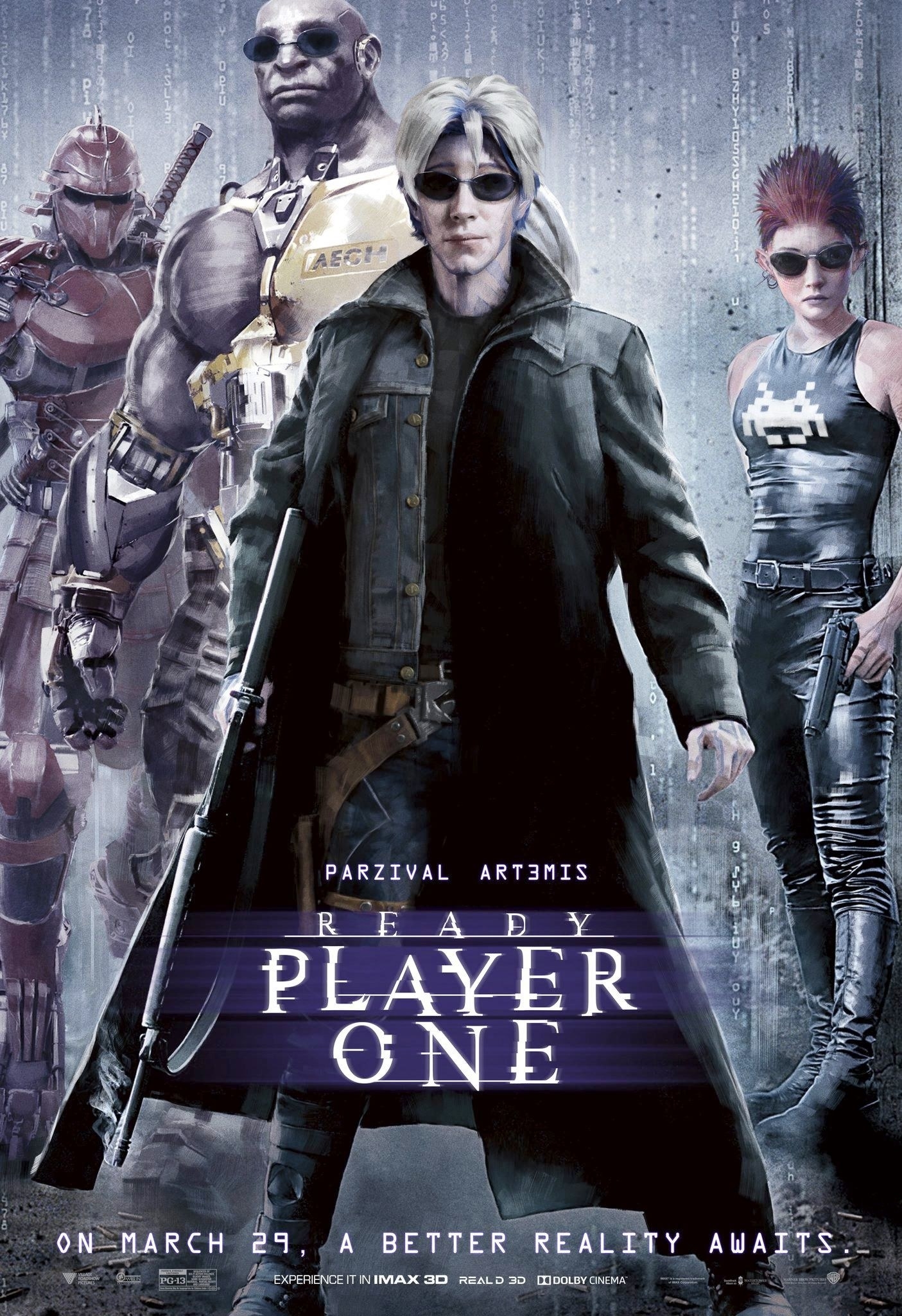 272205 Ready Player One Movie POSTER PRINT WALL FR 