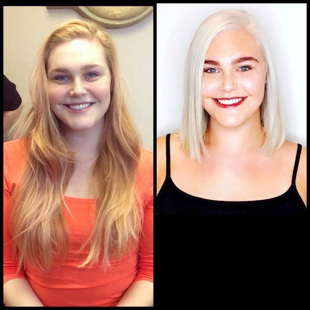 44 Vorher Nachher Bilder Die Zeigen Wie Viel Eine Neue Frisur