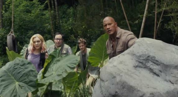 Despite starring in a lot of Jungle Movies, these type of movies are the  hardest for Dwayne Johnson to shoot: that's because Grass are  super-effective against Rock Pokémon : r/shittymoviedetails