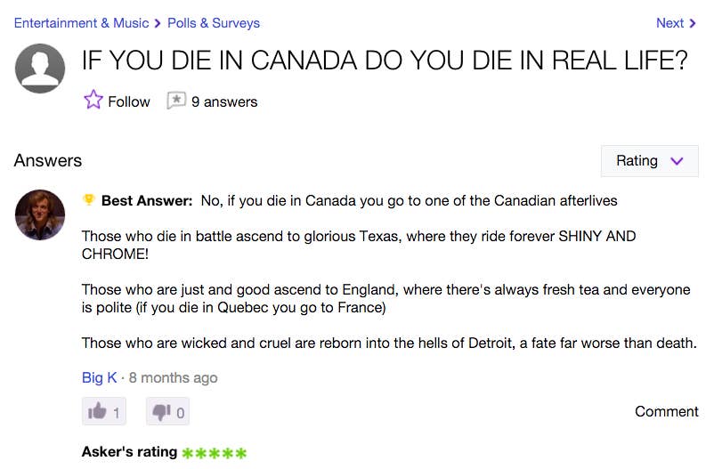 29 Strangely Hilarious Yahoo Answer Questions That'll Make You Giggle