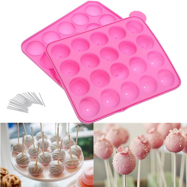 A cake pop mold for when you're having ~one of those days~ when eating cake off a stick might just make everything feel better.