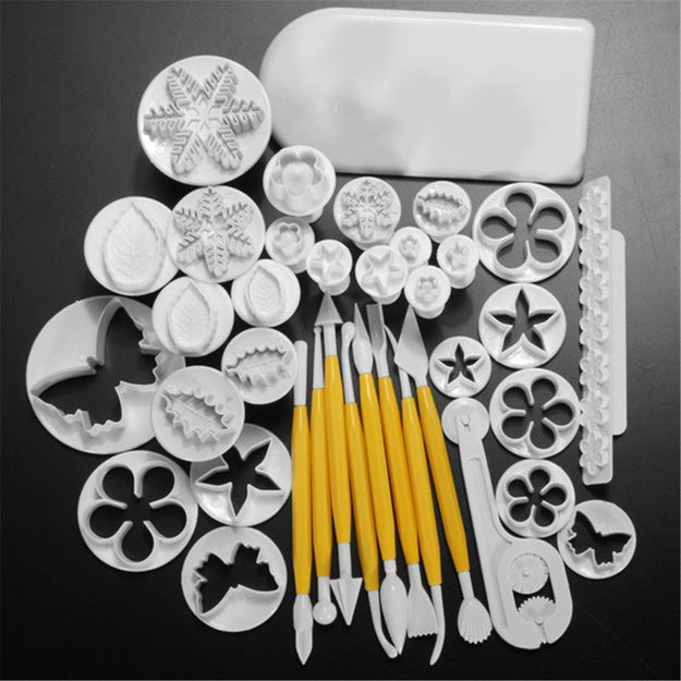 A 37-piece fondant molding set for taking your fondant game from 0 to 100 real fast.