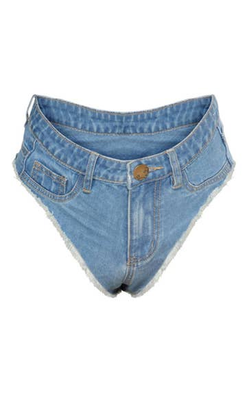 Move Over Flower Crowns, Denim Thongs Are Here Just In Time For ...
