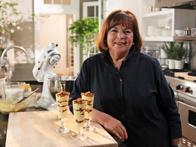 Ina Garten orders her trademark button-downs by the dozen.