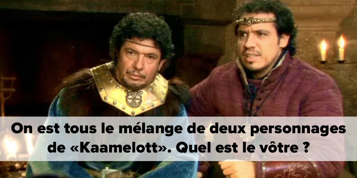 Nous Sommes Tous Une Combinaison De Deux Personnages De Kaamelott Quelle Est La Votre Nous Sommes Tous Une Combinaison De Deux Personnages De Kaamelott Quelle Est La Votre