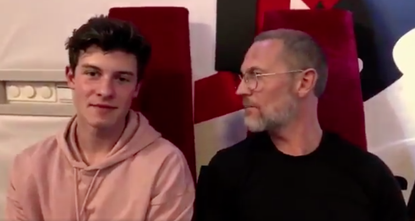 Why Is This Random Middle-Aged Man Sniffing Shawn Mendes' Armpit?