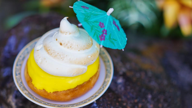 And if you want to get your hands on one of these donuts, you better get to Disneyland fast! The treat is just one flavor in a rotation of donuts the park serves daily at the Coffee Cart on Main Street at Disneyland Park — and you can get it now through Friday, April 20!