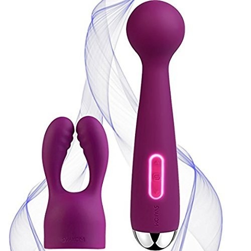 It also comes with a special "bunny ears" attachment great for clitoral stimulation or nipple play. It charges via USB, is fully waterproof, and is only six inches long, so it's easy to travel with (even if the trip is just to the bathtub).Promising review: "This toy is absolutely amazing! It provides a powerful orgasm you won't forget! I swear, it made my legs weak! It's extremely quiet and easy to charge. The battery seems to last forever; I charged it about three weeks ago and it's still going pretty strong! It was discreetly packaged, which is extremely important to me as I live with my parents. It even comes with a velvet bag to store both the vibrator and the charger. I highly recommend it!" —Ty Justin ScottPrice: $33.99+ // Available in two colors