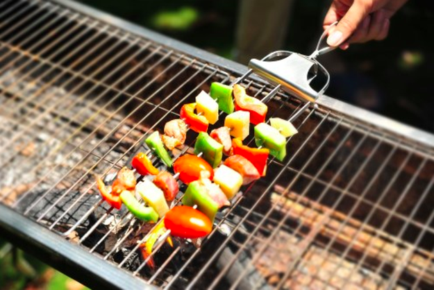 A kabob set so your skewers will be on point.