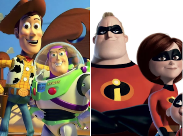 incredibles 2 and toy story 4