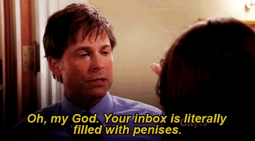 Looking at social media accounts in college...