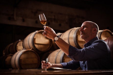 He says about half meets his high standard and is bottled for consumers; the other is sent back.