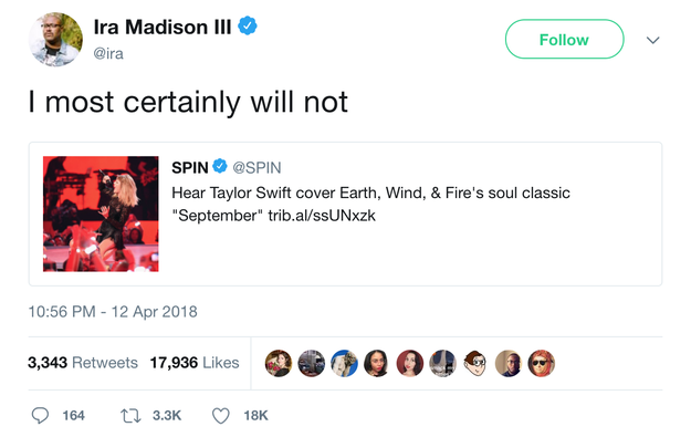 But many people immediately refused to listen to it.