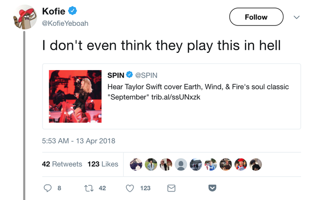 They really did not like it.