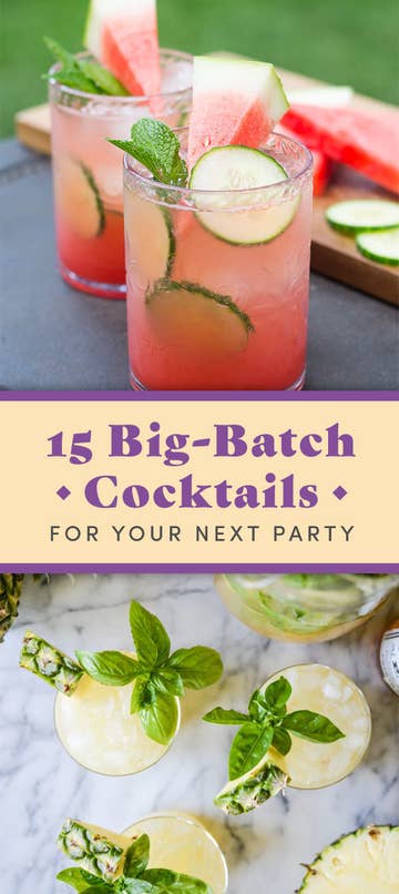 15 Big Batch Spring Cocktails You Can Make For 30 Or Less During the summer, most people love entertaining and relaxing with cocktails, but it can be stressful to figure out which drinks to make. 15 big batch spring cocktails you can