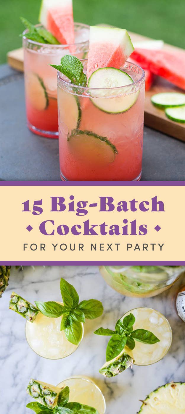 13 Big-Batch Cocktail Recipes for a *MEGA* Good Time - Brit + Co