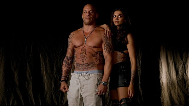 Vin Diesel had a fake Dungeons and Dragons tattoo put on him because he loves D &amp; D, xXx