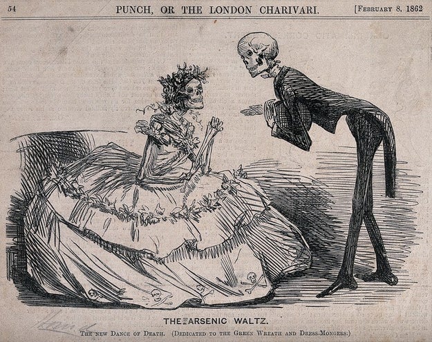 The arsenic-based dye that killed people in the 1800s: